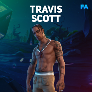 Travis Scott + Rare Skins