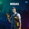 Midas + Rare Skins